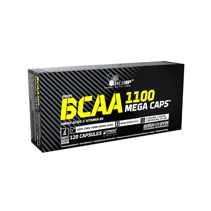 Olimp Nutrition BCAA 1100 Mega Caps – 120 Kapseln