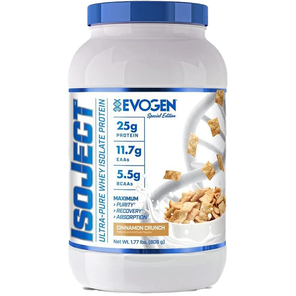 Evogen IsoJect, Cinnamon Crunch – 806 Gramm