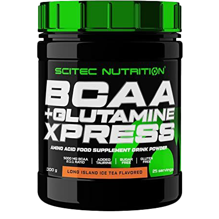 SciTec BCAA + Glutamine XPress, Long Island Ice Tea – 300 Gramm