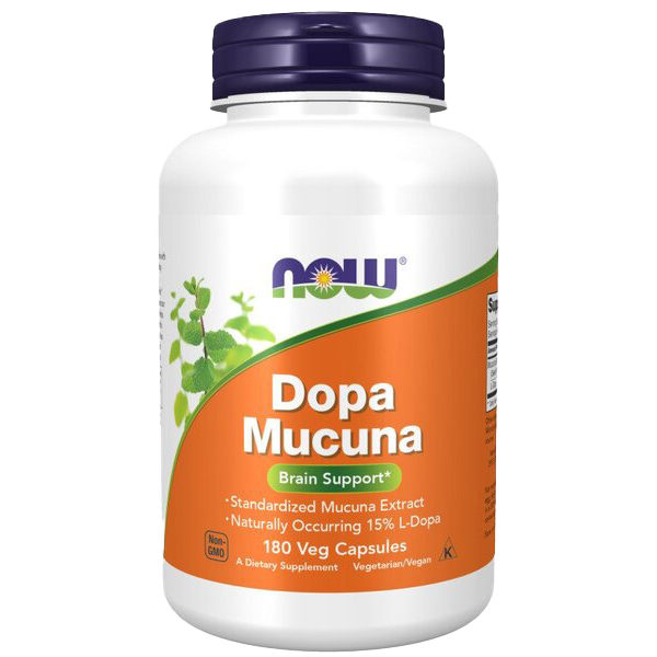 NOW Foods DOPA Mucuna - 180 vcaps