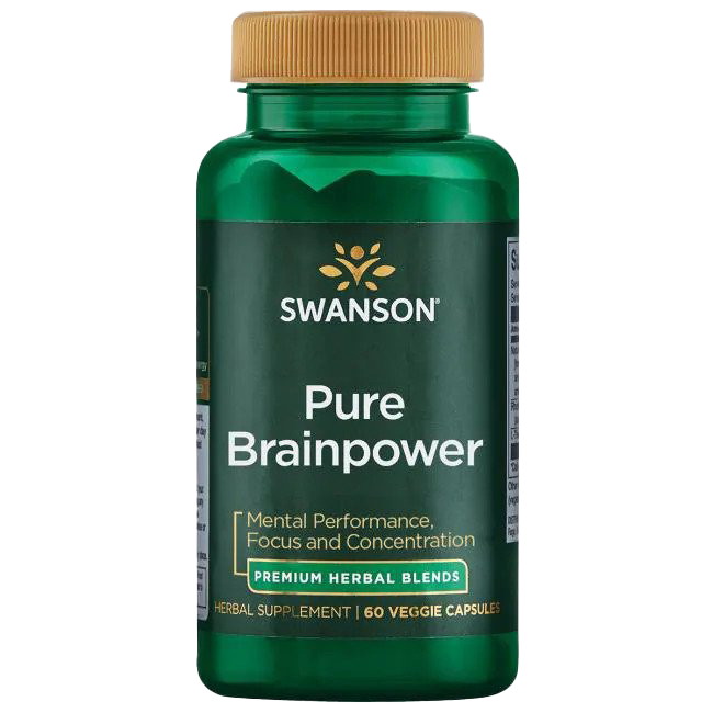 Swanson Pure Brainpower - 60 vcaps