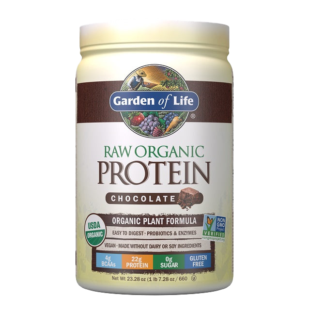 Garden of Life Raw Organic Protein, Chocolate - 660g