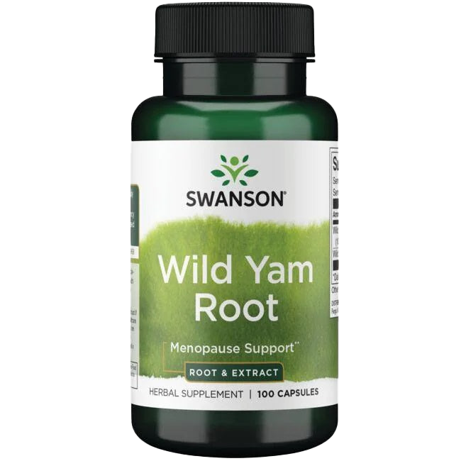 Swanson Wild Yam Root - 100 caps