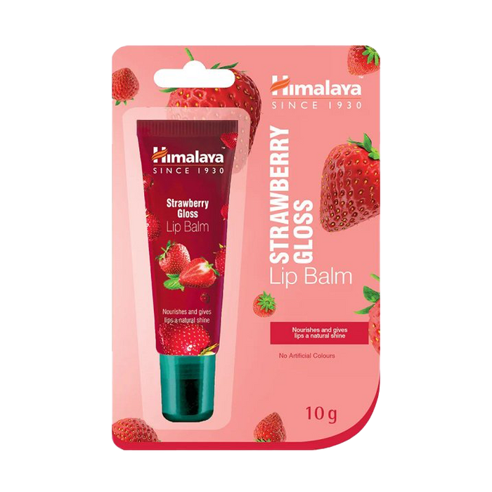 Himalaya-Erdbeer-Glanz-Lippenbalsam – 10 g