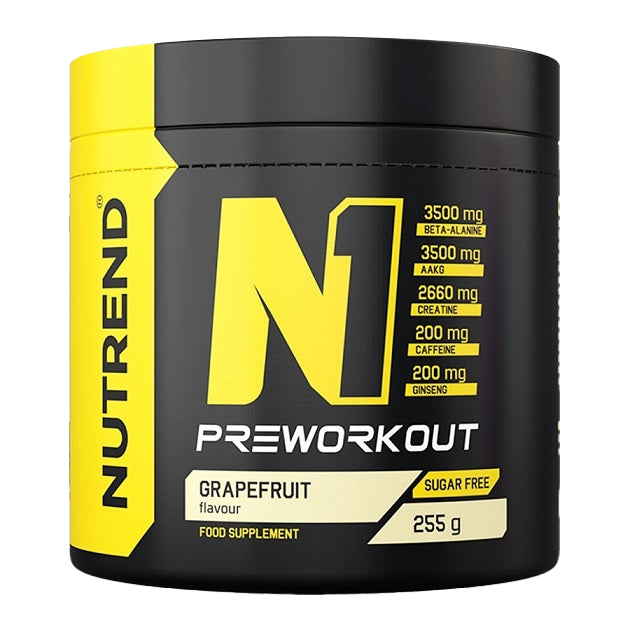 N1 Pre-Workout, Grapefruit – 255 g