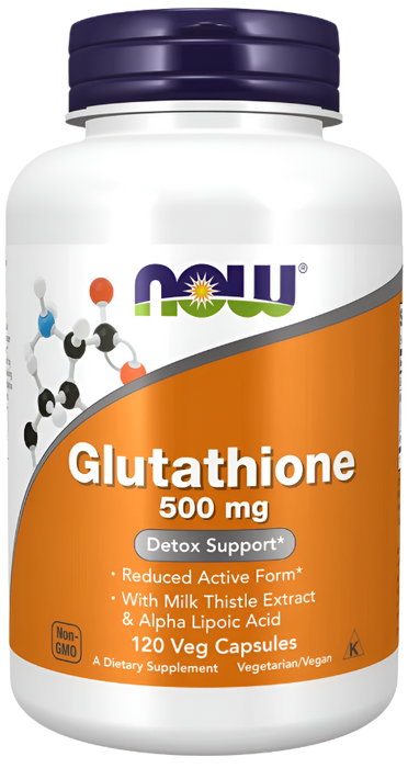 NOW Foods Glutathione 500mg  120 vcaps