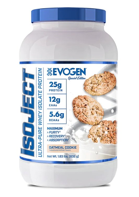 Evogen IsoJect Oatmeal Cookie 832g - Protein at MySupplementShop by Evogen