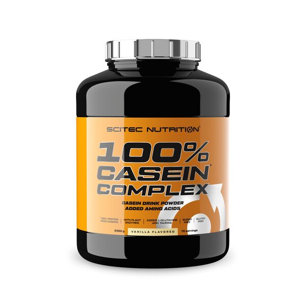 100% Casein Complex, Vanilla - 2350g at MySupplementShop.co.uk