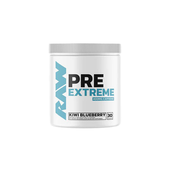 Raw Nutrition Pre Extreme, Kiwi Blueberry 360g