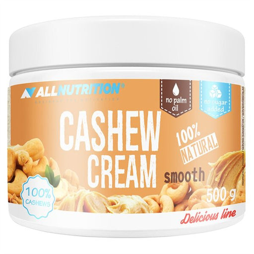 Allnutrition Cashew Cream, Smooth - 500g Best Value Nut Butter at MYSUPPLEMENTSHOP.co.uk