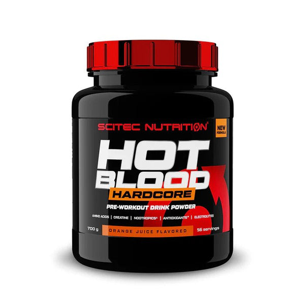 SciTec Hot Blood Hardcore, Orange Juice - 700g - Sports Supplements at MySupplementShop by SciTec