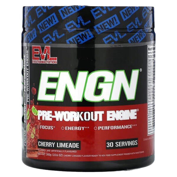 EVLution Nutrition ENGN, Cherry Limeade - 300g