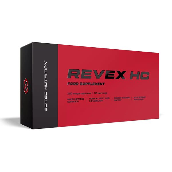 SciTec Revex HC - 120 mega caps (EAN 5999100033856) - Default Title - Sports Nutrition at MySupplementShop by SciTec