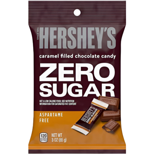 Hershey's Sugar Free Caramel Filled Chocolates Bag - 85g