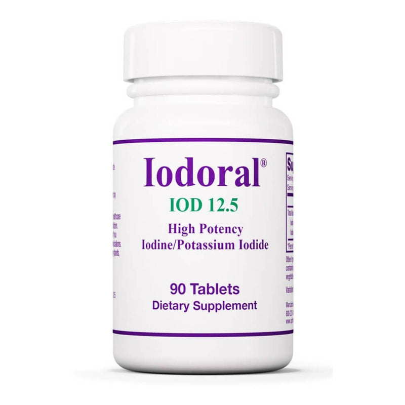 Iodoral High Potency Iodine/Potassium Iodide 12.5mg 90 Tablets | Premium Supplements at MYSUPPLEMENTSHOP