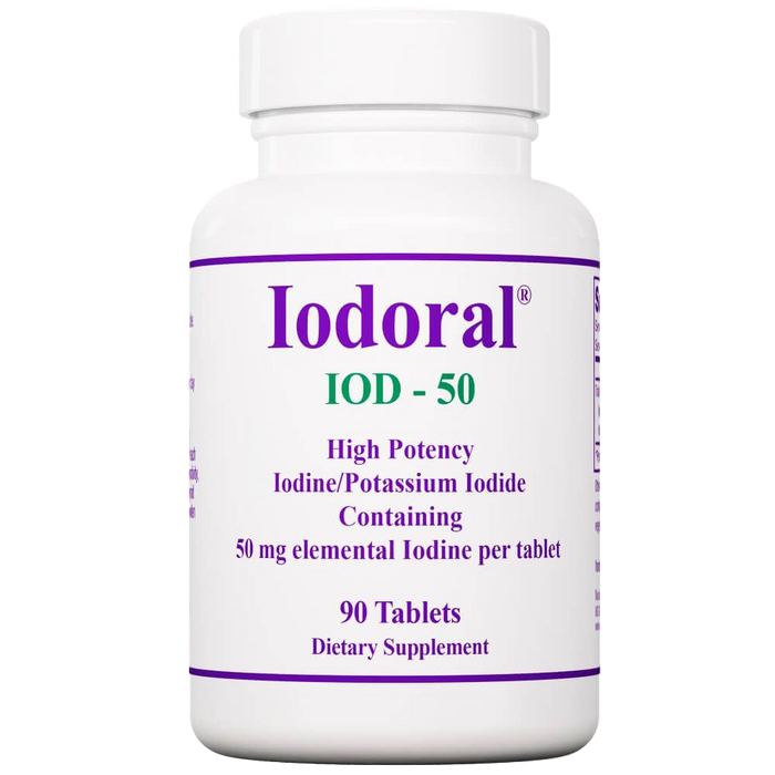 Iodoral High Potency Iodine/Potassium Iodide 50mg 90 Tablets