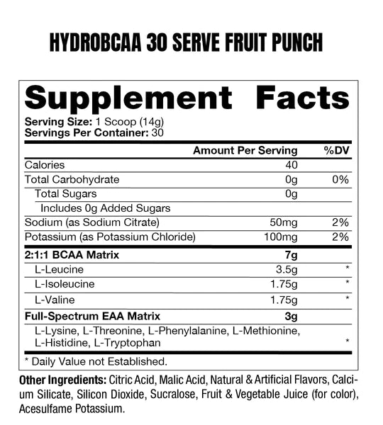 Pro Supps HydroBCAA + Essentials 390 - 420 grams 30 Servings - Amino Acids and BCAAs at MySupplementShop by Pro Supps