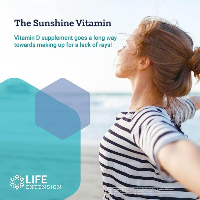 Life Extension Liquid Vitamin D3 50 mcg (2000iu) 29.57ml | Premium Supplements at MYSUPPLEMENTSHOP