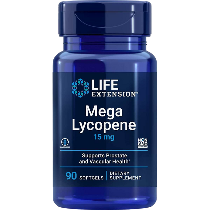 Life Extension Mega Lycopene 15 mg 90 Softgels