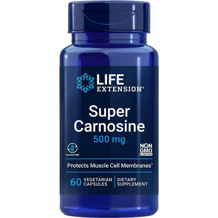 Life Extension Super Carnosin, 500 mg – 60 Kapseln