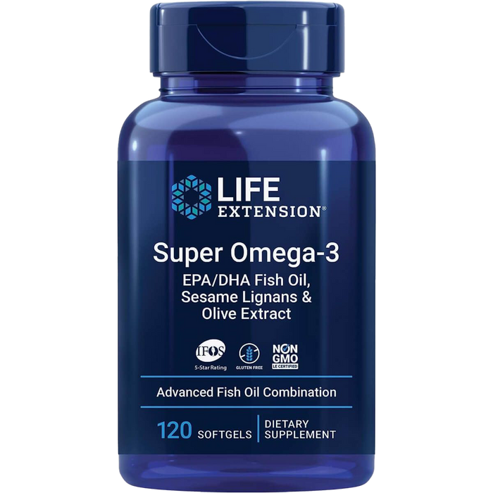 Life Extension Super Omega-3 – 120 Kapseln