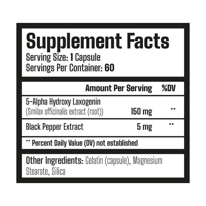 Muscle Rage Nattybol Laxogenin 60 Capsules - Sports Supplements at MySupplementShop by Muscle Rage