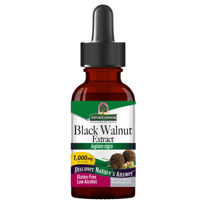 Nature's Answer Black Walnut Extract 1,000mg Low Alcohol 1oz