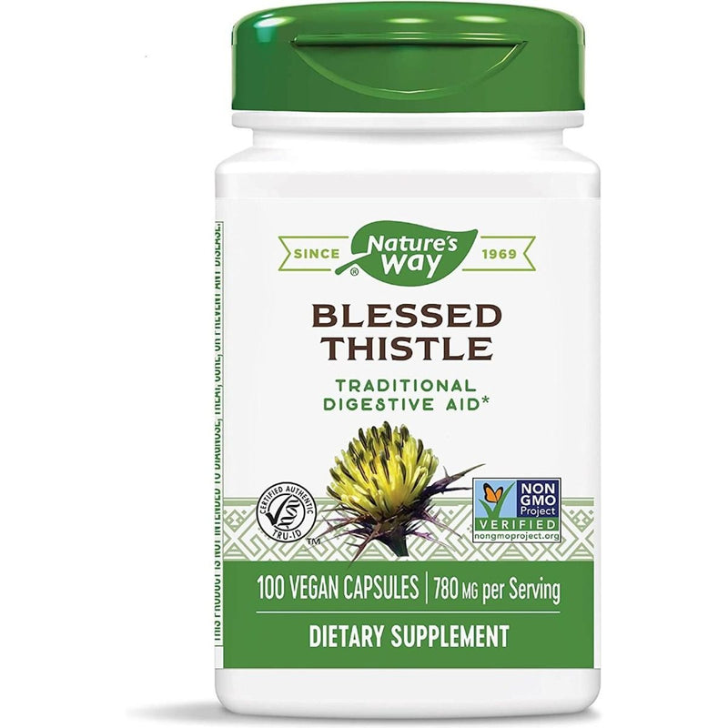 Nature's Way Blessed Thistle 780mg 100 Vegan Capsules | Premium Supplements at MYSUPPLEMENTSHOP