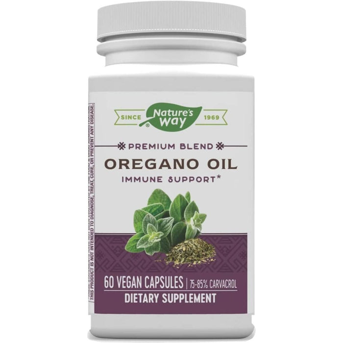 Nature's Way Oregano Oil 60 Vegan Capsules - Detox & Cleanse at MySupplementShop by Nature's Way