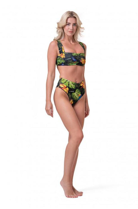 Nebbia High-Energy Bikini Top 553 - Jungle Green