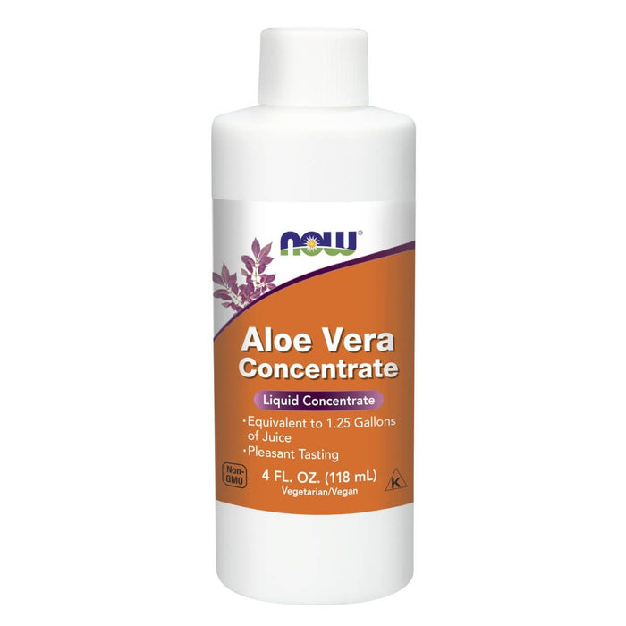 NOW Foods Aloe Vera Concentrate 4oz (118ml) - Health and Wellbeing at MySupplementShop by NOW Foods