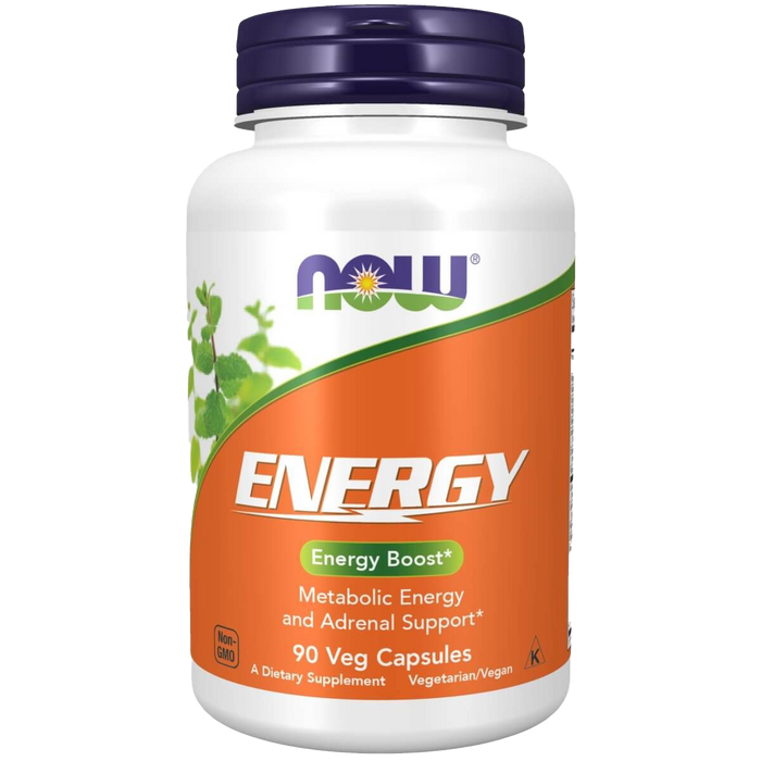 NOW Foods Energy Dietary Supplement 90 Veg Capsules