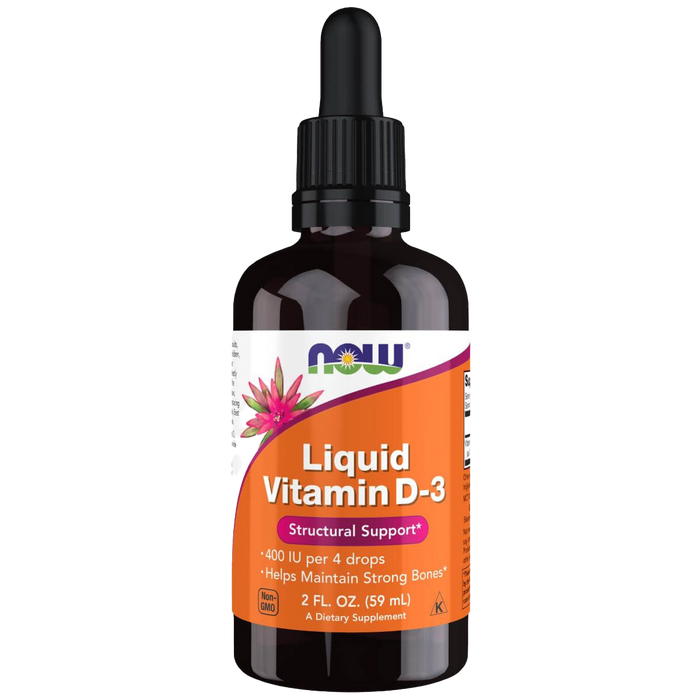 NOW Foods Liquid Vitamin D-3 2oz (59ml)