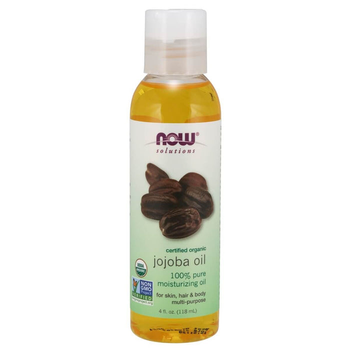 NOW Foods Organic Jojoba Oil 4-Ounce - Hair Care at MySupplementShop by NOW Foods