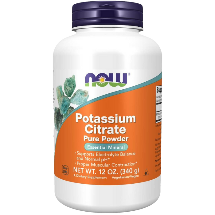 NOW Foods Potassium Citrate Powder 12ox (340g)