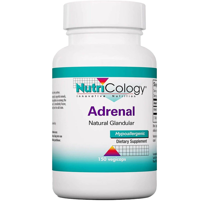 Nutricology Adrenal Natural Glandular 150 Capsules