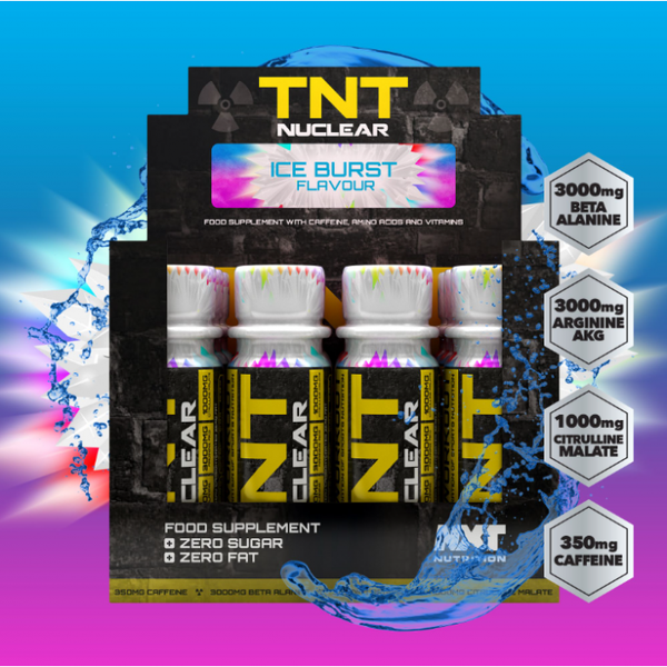 NXT Nutrition TNT Nuclear Shots 12 x 60ml