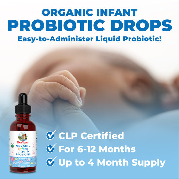 MaryRuth Organics Organic Infants Flüssiges Probiotikum – 30 ml.