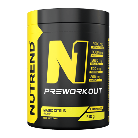 N1 Pre-Workout, Schwarze Johannisbeere – 255 g