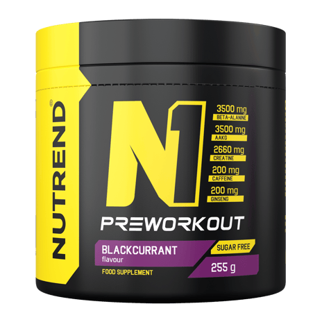 N1 Pre-Workout, Schwarze Johannisbeere – 255 g