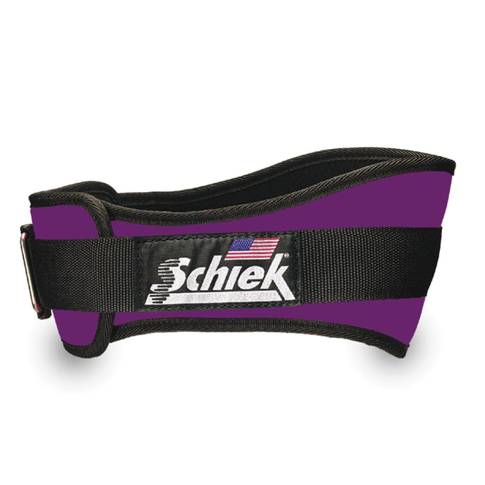 Schiek Training Belt 2006 6 Inch - Purple - XS - Training Belt at MySupplementShop by Schiek Sports