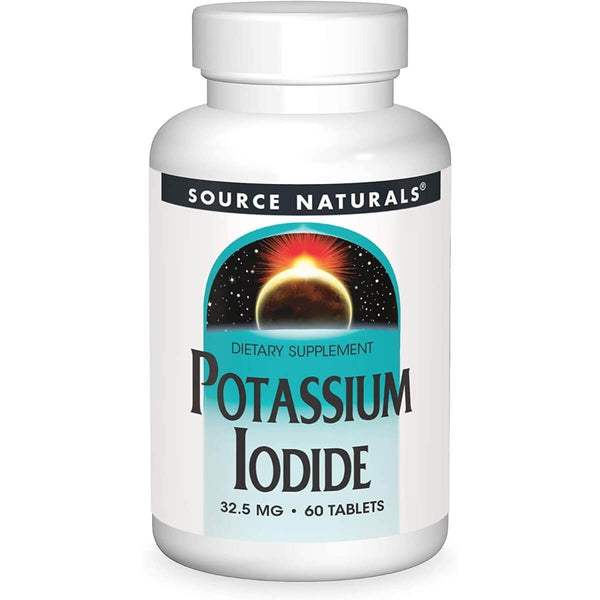 Source Naturals Potassium Iodide 32.5mg 60 Tablets | Premium Supplements at MYSUPPLEMENTSHOP