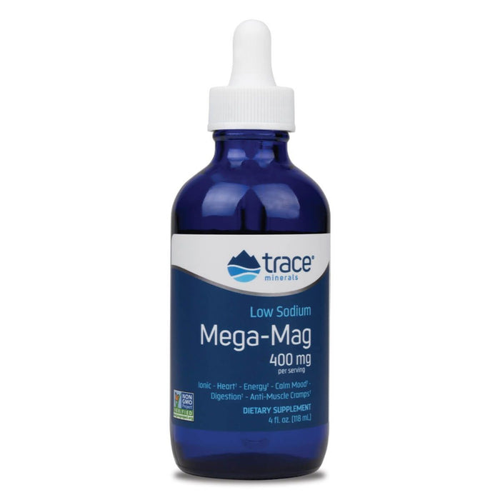 Trace Minerals Mega-Mag 400mg 4 fl oz (118 ml) - Vitamins & Minerals at MySupplementShop by Trace Minerals