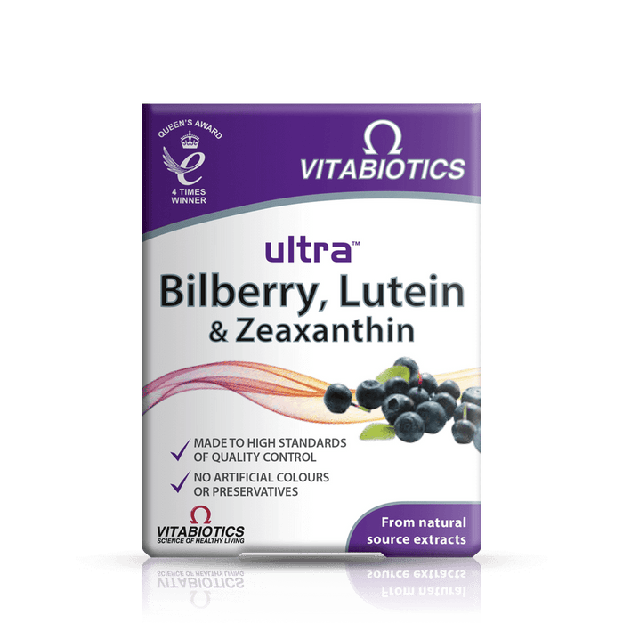 Vitabiotics Ultra Bilberry Lutein & Zeaxanthin  x 30