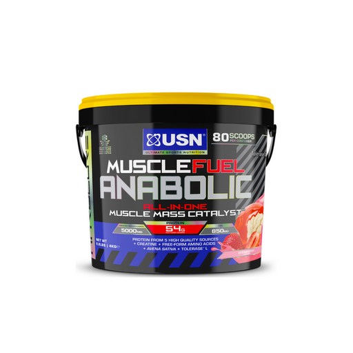 USN Muscle Fuel Anabolic V2 4kg Caramel Peanut Butter | Premium Protein Blends at MYSUPPLEMENTSHOP.co.uk