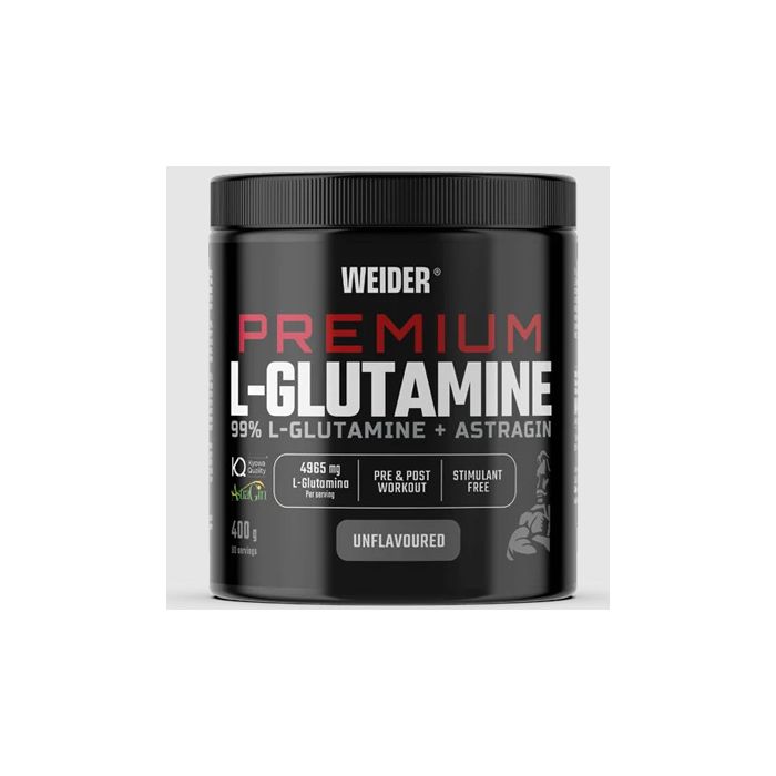 Weider Nutrition Premium L-Glutamine + Astragin 400g - Sports Supplements at MySupplementShop by Weider