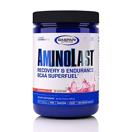 Gaspari Nutrition AminoLast 420g Strawberry Kiwi - Amino Acids and BCAAs at MySupplementShop by Gaspari Nutrition