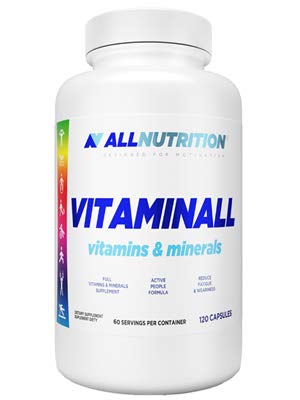 Allnutrition Vitaminall XtraCaps - 120 caps | High-Quality Combination Multivitamins & Minerals | MySupplementShop.co.uk