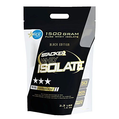 Stacker2 Europe Whey Isolate, Chocolate - 1500 grams | High-Quality Protein | MySupplementShop.co.uk