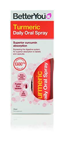 BetterYou Turmeric Daily Oral Spray 25ml - Default Title - Health and Wellbeing at MySupplementShop by BetterYou